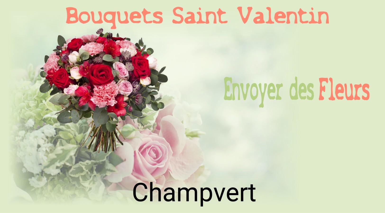 Roses de Saint-Valentin livrées à Champvert